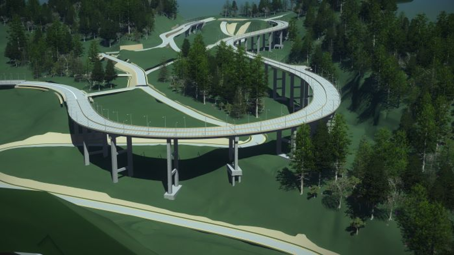 精品案例5·北京冬奧高山滑雪中心建設BIM咨詢服務