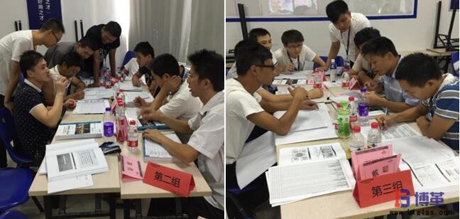 精益設(shè)備管理培訓現(xiàn)場分組討論中 精益設(shè)備管理培訓現(xiàn)場分組討論中