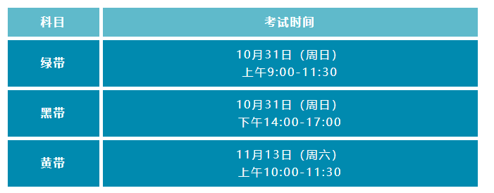 2021年中質協(xié)六西格瑪考試時間 2021年中質協(xié)六西格瑪考試時間